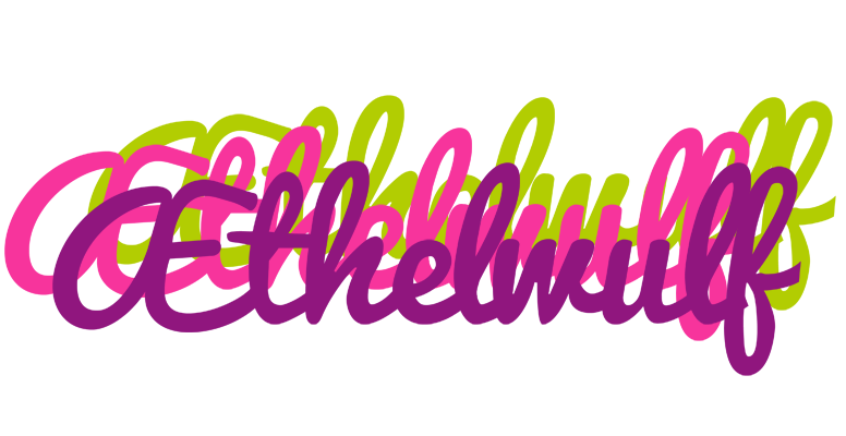 Æthelwulf flowers logo