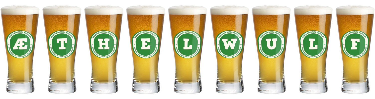 Æthelwulf lager logo