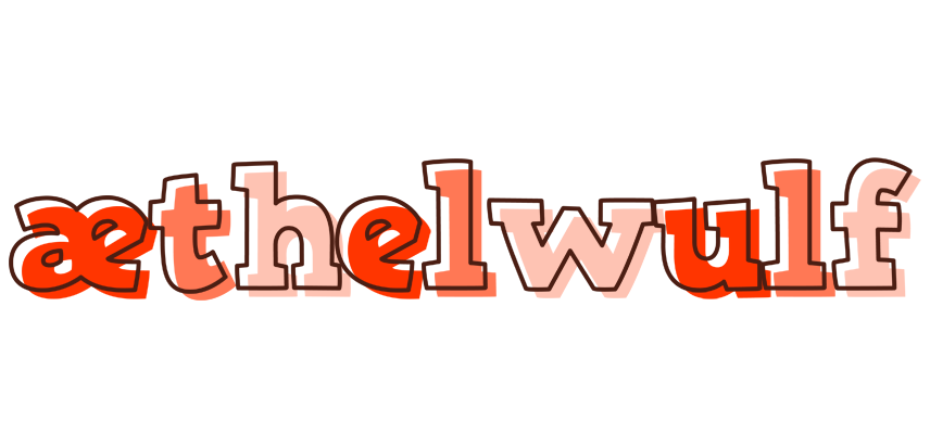 Æthelwulf paint logo
