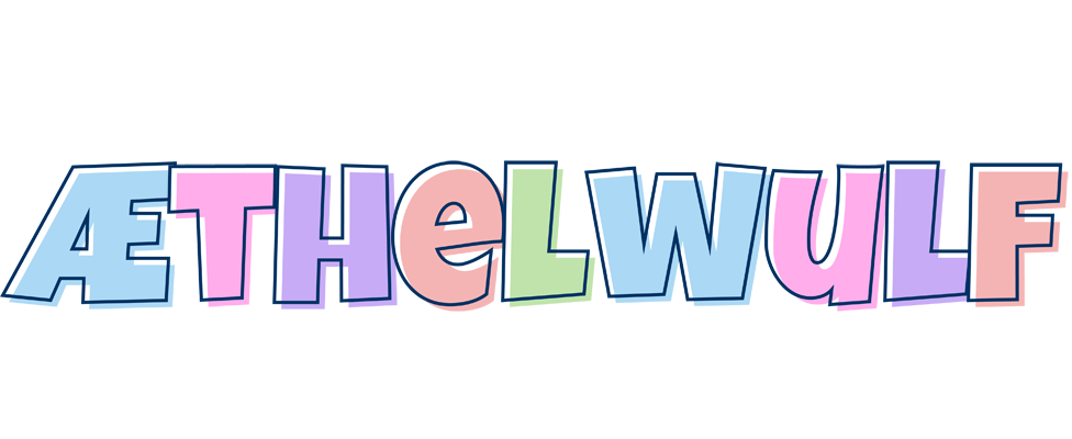 Æthelwulf pastel logo