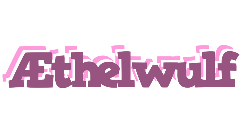 Æthelwulf relaxing logo