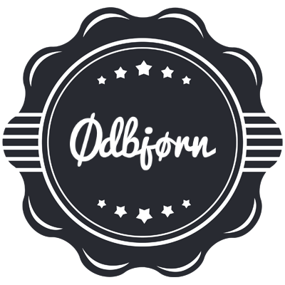 Ødbjørn badge logo