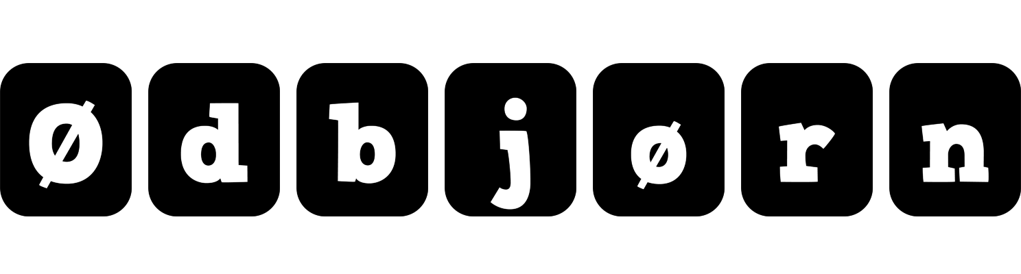 Ødbjørn box logo