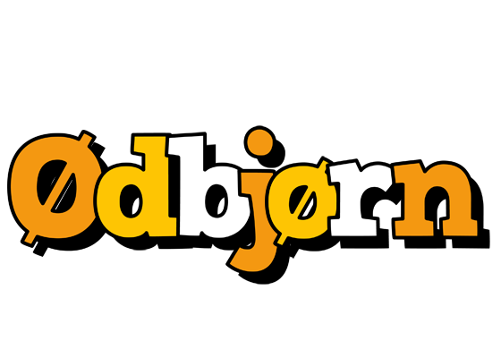 Ødbjørn cartoon logo