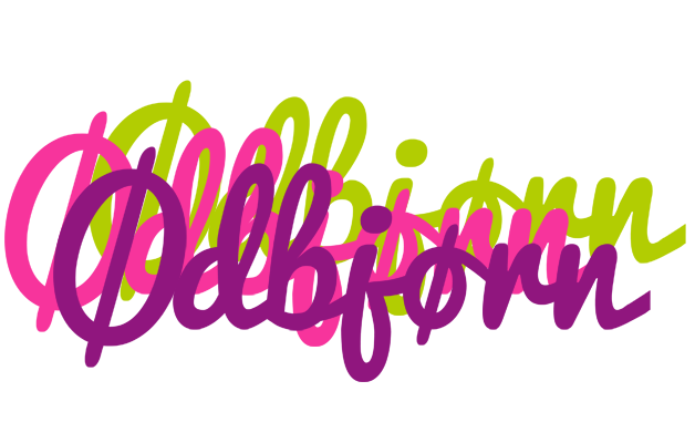 Ødbjørn flowers logo