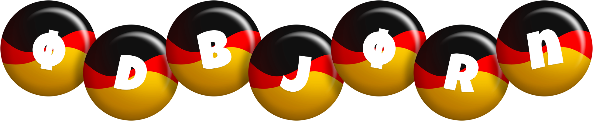 Ødbjørn german logo