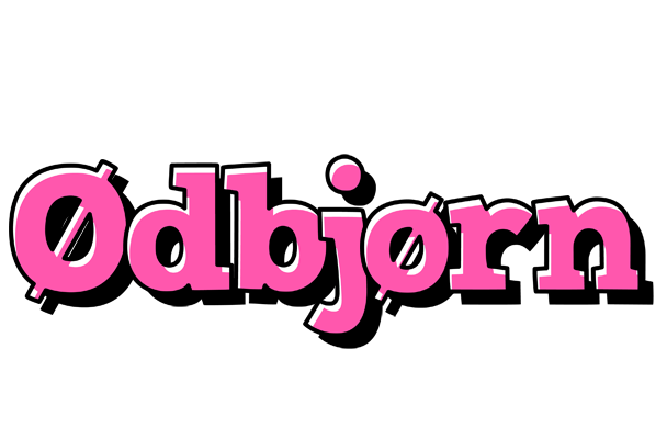 Ødbjørn girlish logo