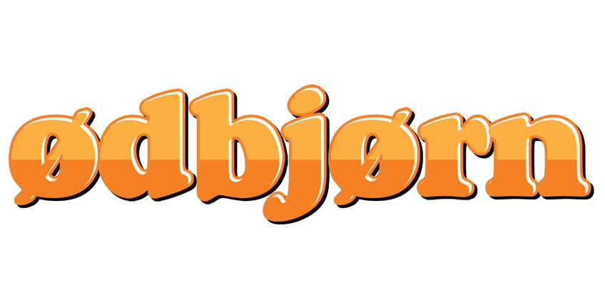 Ødbjørn orange logo