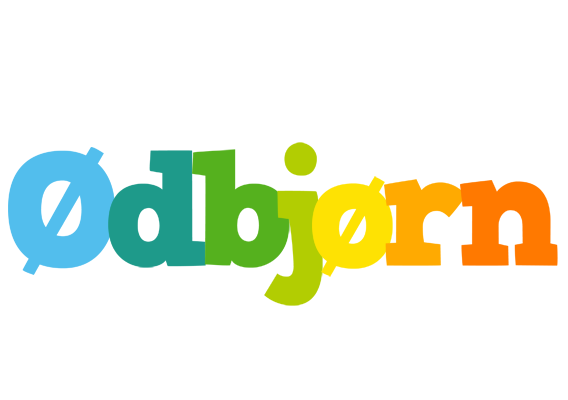 Ødbjørn rainbows logo