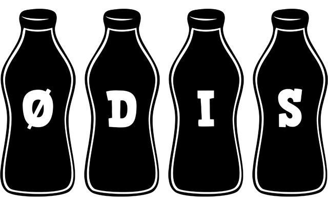 Ødis bottle logo