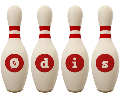 Ødis bowling-pin logo