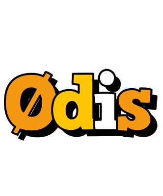 Ødis cartoon logo