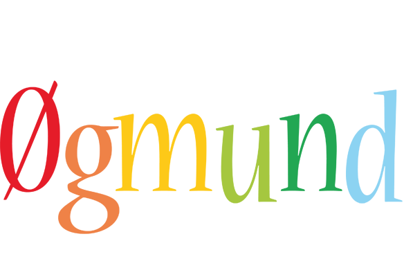 Øgmund birthday logo