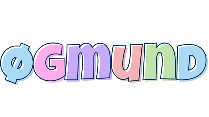 Øgmund pastel logo