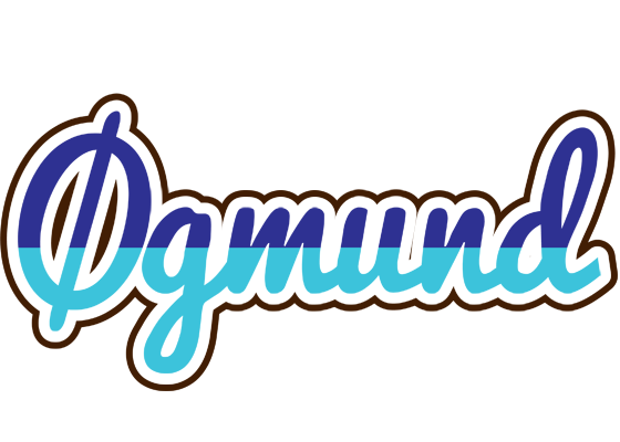 Øgmund raining logo