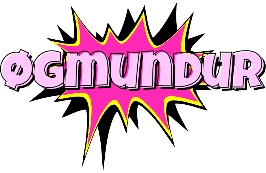 Øgmundur badabing logo