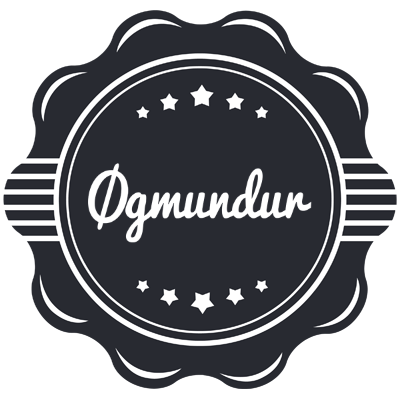 Øgmundur badge logo