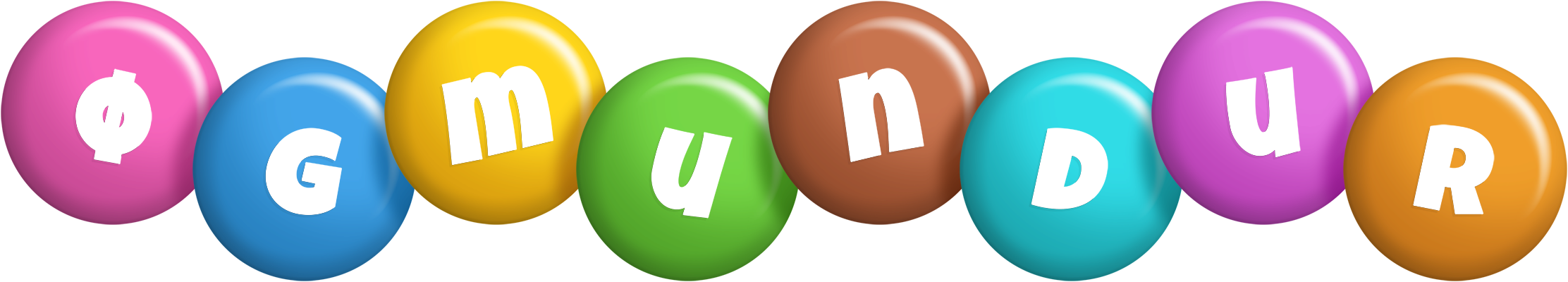 Øgmundur candy logo