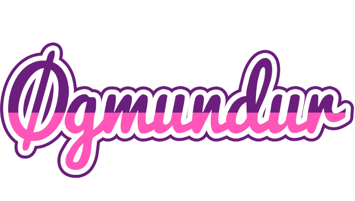 Øgmundur cheerful logo