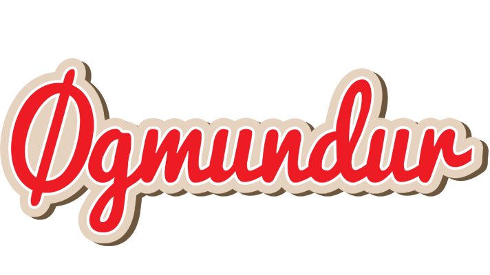 Øgmundur chocolate logo