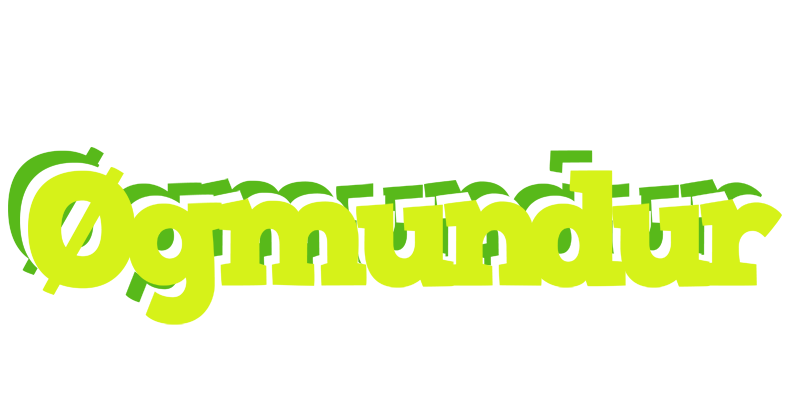 Øgmundur citrus logo