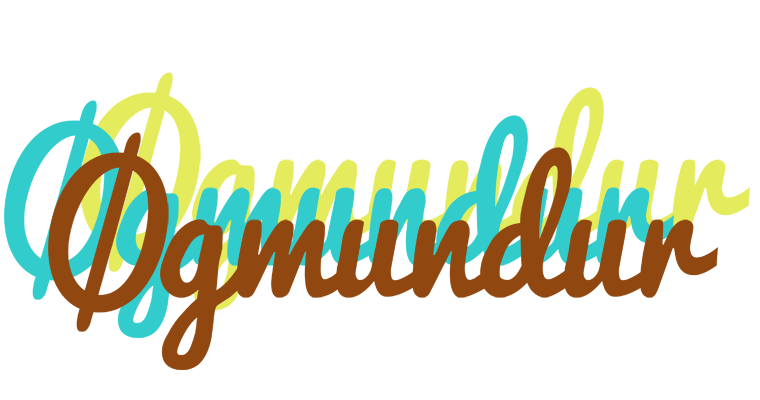 Øgmundur cupcake logo
