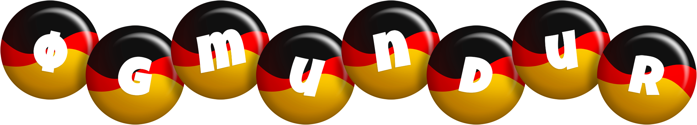 Øgmundur german logo
