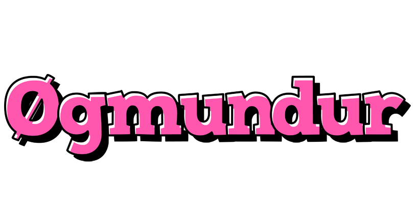 Øgmundur girlish logo