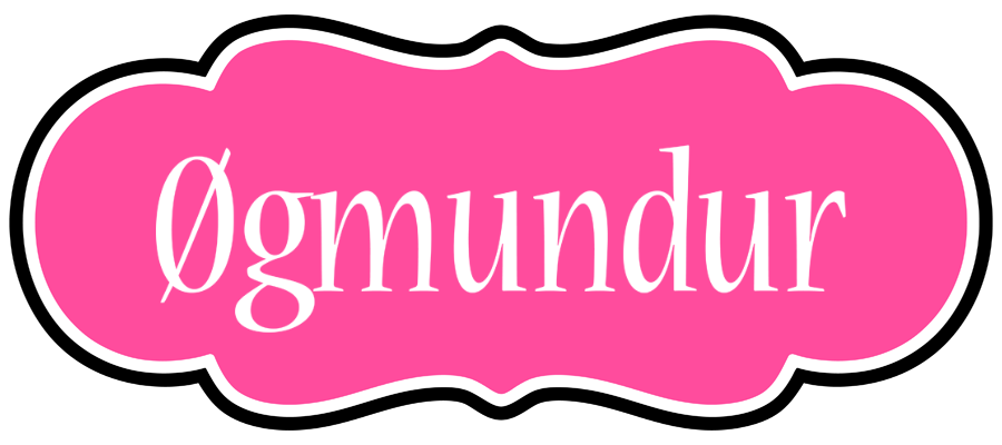 Øgmundur invitation logo