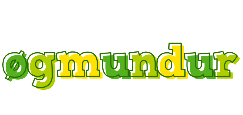 Øgmundur juice logo