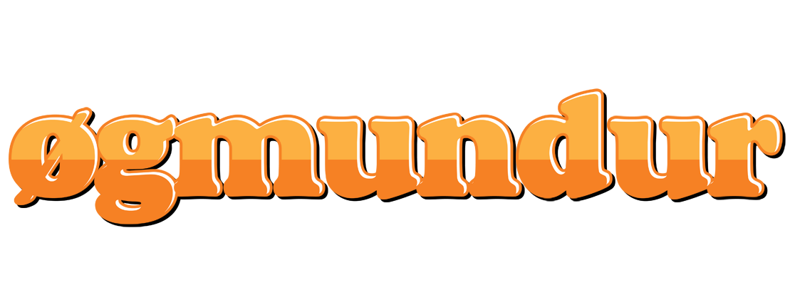 Øgmundur orange logo