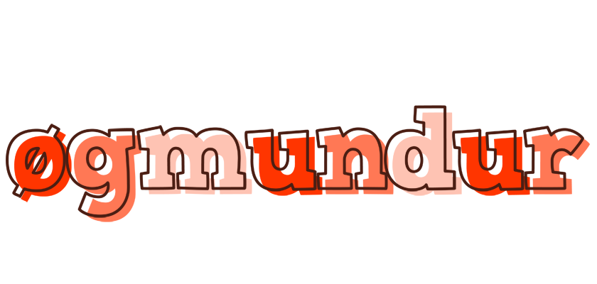 Øgmundur paint logo