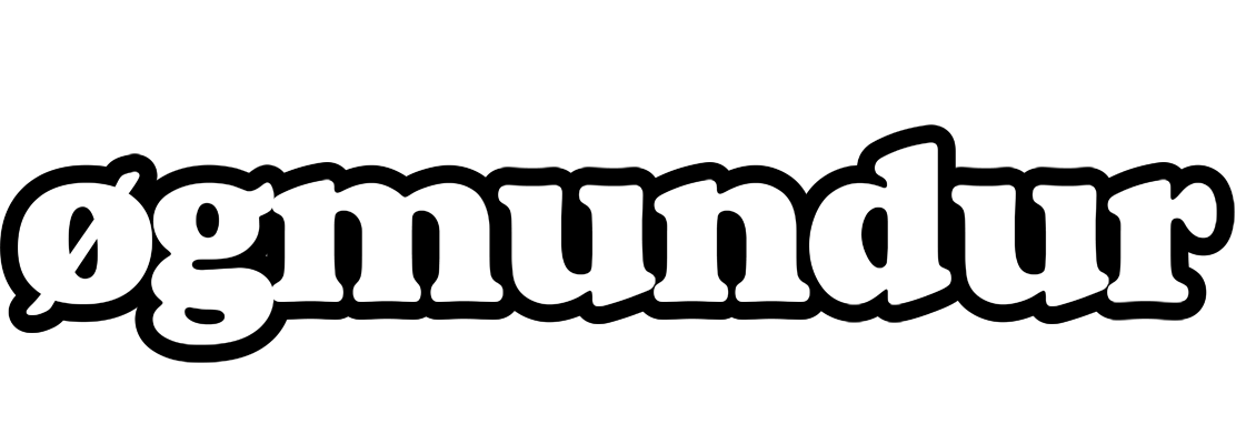 Øgmundur panda logo