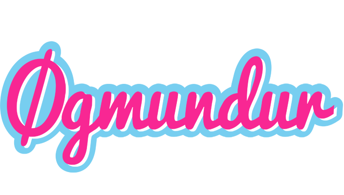 Øgmundur popstar logo