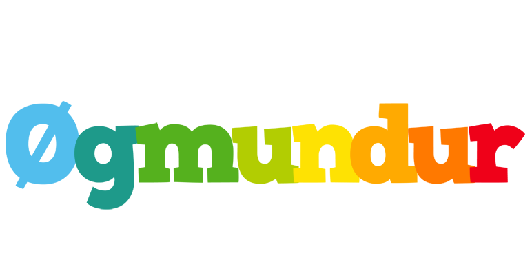 Øgmundur rainbows logo