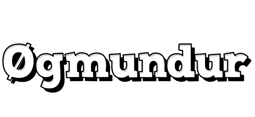 Øgmundur snowing logo