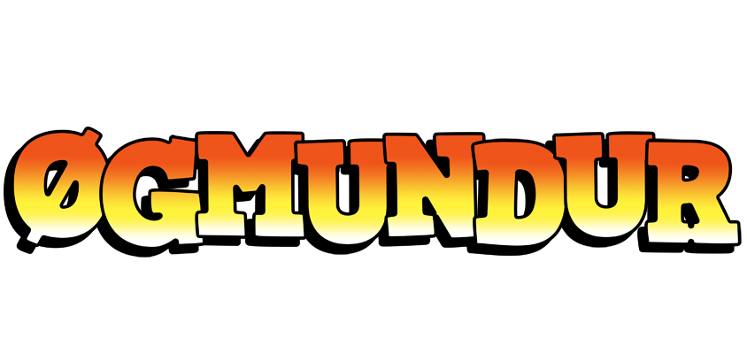 Øgmundur sunset logo