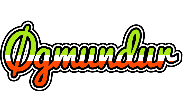 Øgmundur superfun logo