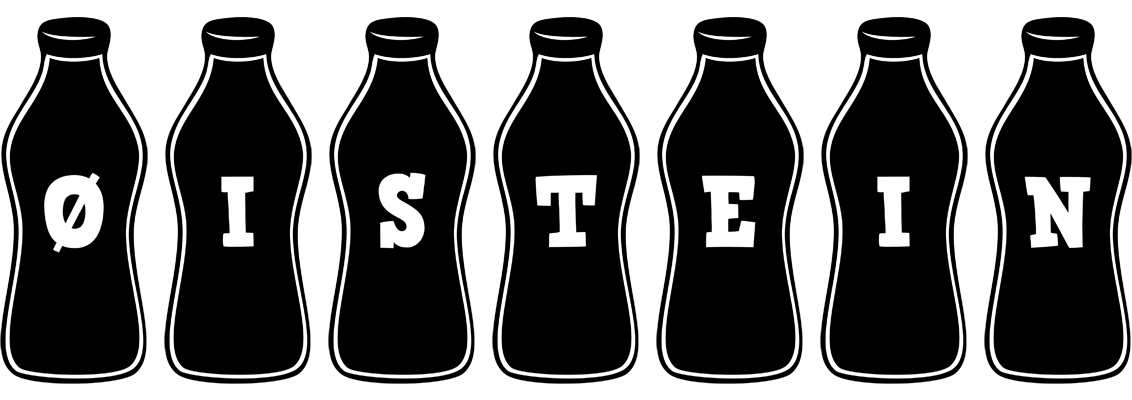 Øistein bottle logo