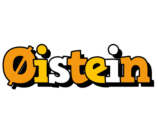 Øistein cartoon logo