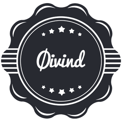Øivind badge logo