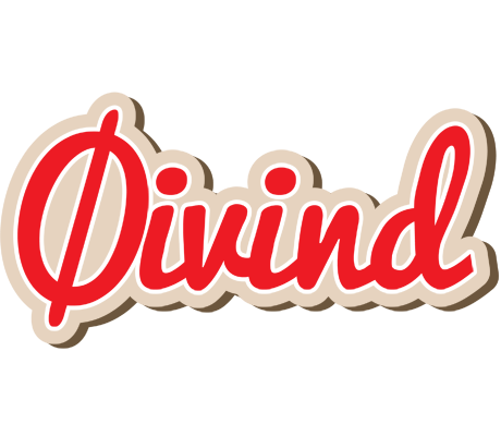 Øivind chocolate logo