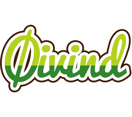 Øivind golfing logo