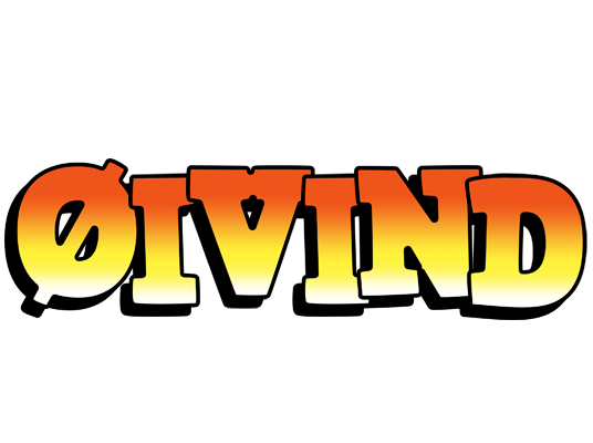 Øivind sunset logo