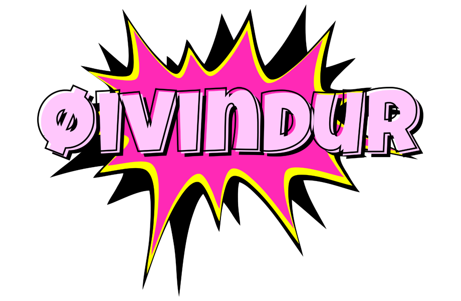 Øivindur badabing logo