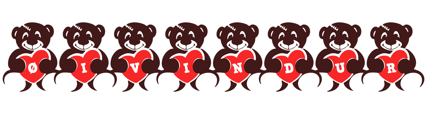 Øivindur bear logo