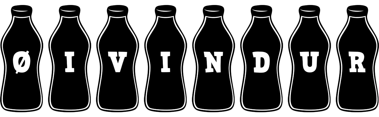 Øivindur bottle logo