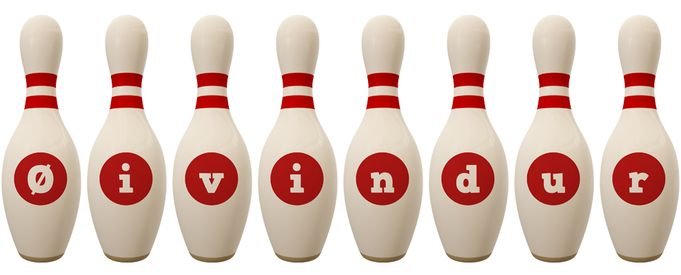 Øivindur bowling-pin logo
