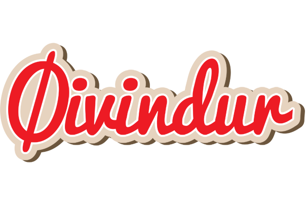 Øivindur chocolate logo