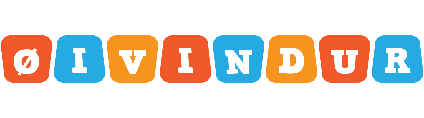 Øivindur comics logo